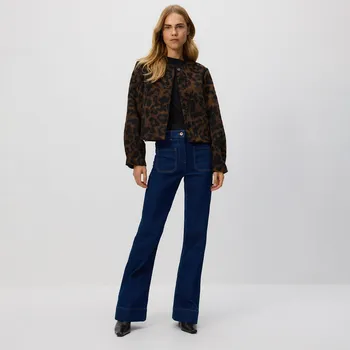 Dámské džíny Reserved - Džíny flare - modrá - 567GE-55J - 567GE-55J-36