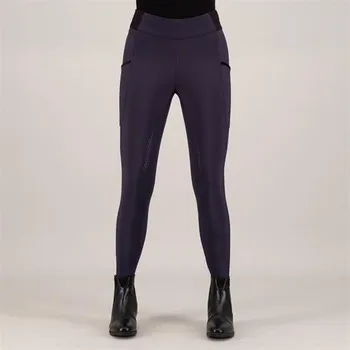 Jezdecké kalhoty Dámské jezdecké termolegíny HV Estrelle AW 25/26, tmavě modré - vel. 40