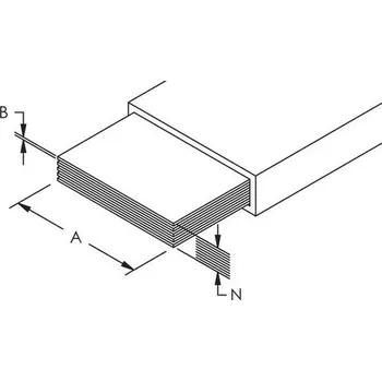 elektrický kabel Erico ER-FADV2MTC4X20X1 Flexibar Advanced 2 m pocínovaný 4X20X1, 534012
