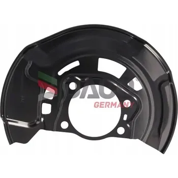 Brzdový kotouč DACO 613929 Krycí plech brzdového kotouče, brzdový kotouč