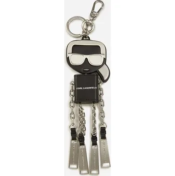 Kabelka KLÍČENKA KARL LAGERFELD K/IKON METAL KEYCHAIN BLACK-NICKEL