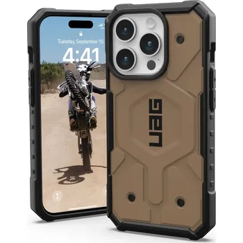 Pouzdro na mobilní telefon Zadní Kryt Urban Armor Gear pro Apple iPhone 15 Pro hnědé