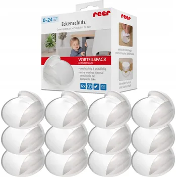 Dětsný nábytek Ochrana rohů nábytku a desek 12 Ks REER