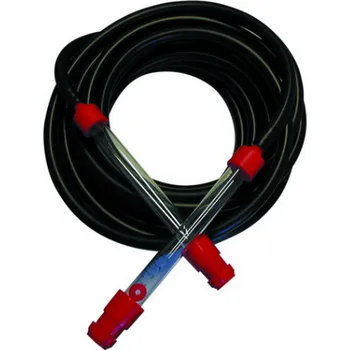 hadice nivelační, pryžová, černá, sada, 2 ks trubice plast, 10 m 1.32 Kg TOP Sklad4 900540 (1.32 Kg TOP Sklad4 900540)