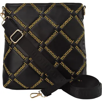 Kabelka Monnari kabelka přes rameno eko kůže černá