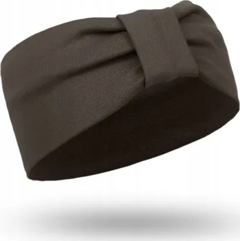 Čelenka Dětská bavlněná čelenka NANDY do vlasů s oušky – široká čelenka pro dívky