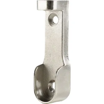Strong Držák šatní tyče oválné šroub pod polici 15x30 mm nikl