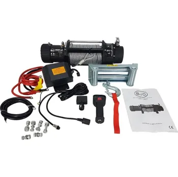 zvedák Elektrický lanový naviják 12 V 5440 kg s dálkovým ovládáním BJC 41.500 Kg HOBY Sklad3 M80811 (41.500 Kg HOBY Sklad3 M80811)