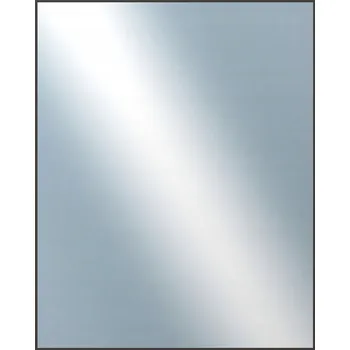Zrcadlo Zrcadlo DANTIK nástěnné obdélníkové, kovový rám, 800 x 1000 mm