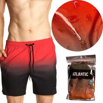 Dámské plavky Plavky ŠORTKY S VODNÍM POTISKEM na pláž ATLANTIC XL