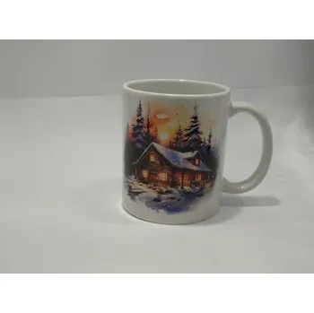 Hrnek s motivem objem 330 ml - Zima - č.67