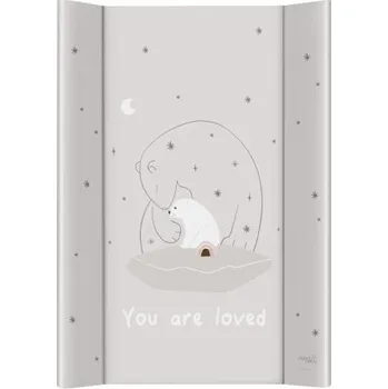 Přebalovací podložka CEBA BABY Podložka přebalovací 2-hranná s pevnou deskou (50x70) Basic Polar Bears