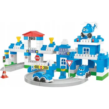 ostatní stavebnice Stavebnice - Policejní stanice, 180 dílků Technok