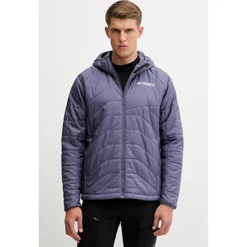 Pánská softshellová bunda Outdoorová bunda adidas TERREX Multi Insulated fialová barva, přechodná, JL9782 94X, vel. S