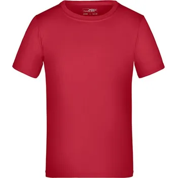 Chlapecké tričko James&amp;Nicholson Dětské funkční triko JN358K Red XXL
