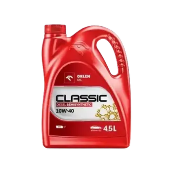 Motorový olej ORLEN OIL CLASSIC DIESEL SEMISYNTHETIC 10W-40 4,5L