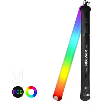 Neewer Nafukovací RGB Přenosné LED Světlo 30W s Magnetem a 1/4" Závitem 90cm
