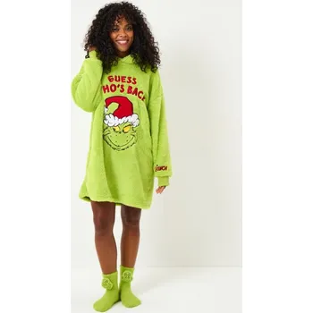 Dámská mikina Sinsay - Hřejivá mikina Grinch - neonová - 204FM-71X - 204FM-71X-L_X