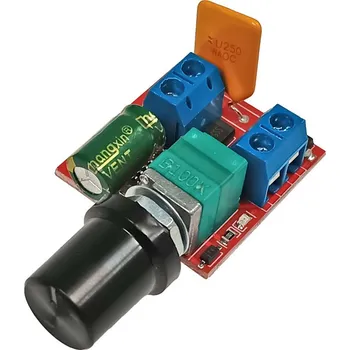 Regulátor otáček PWM stejnosměrných motorů ( DC ) 5 - 35V 5A, max. 90W