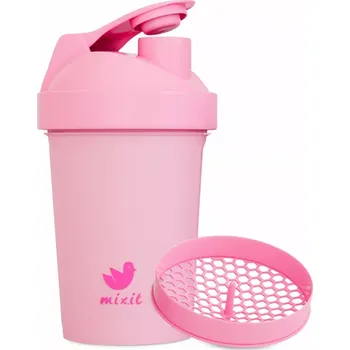 Shaker Mixit Shaker 400 ml růžový