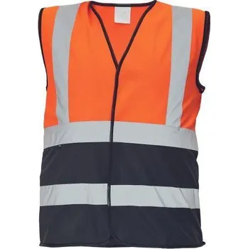 pracovní vesta LYNX DUO vesta oranžová/černá XXL