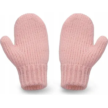 Rukavice Dětské zimní palčáky růžové, věk 4 - 12 let
