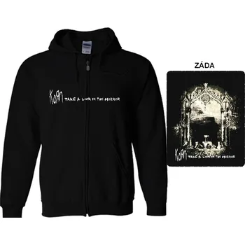 Pánská mikina Korn - mikina s kapucí a zipem 5