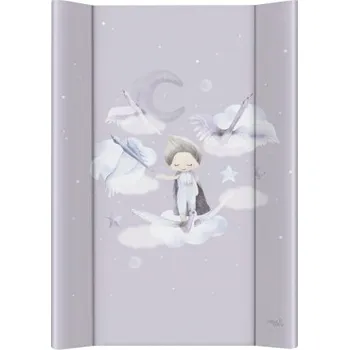 Přebalování CEBA BABY Podložka přebalovací 2-hranná měkká (50x70) Basic Wild Swans