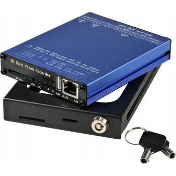 4CH AHD DVR rekordér do auta Secutek SBR-301