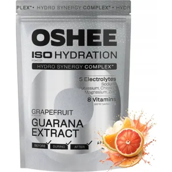 Iontový nápoj OSHEE ISO Hydration isotonic nápoj v prášku grapefruit guarana 1050 g