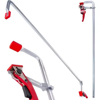 Truhlářská svěrka Svěrka rychloupínací ráčnová, typu F, 1000 x 120 mm, kovaná GEKO 2.750 Kg HOBY Sklad3 T00592 (2.750 Kg HOBY Sklad3 T00592)