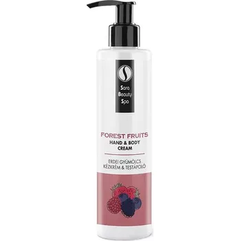 Tělový krém Sara Beauty Spa hydratační krém na ruce a tělo Lesní ovoce 250ml