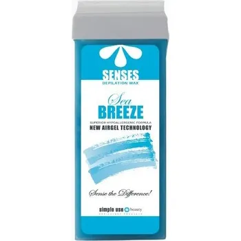 simple use Depilační vosk roll-on SENSES Sea Breeze, 100ml