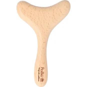 Masážní přístroj Pollié Dřevěná MINI masážní špachtle pro obličej maderoterapii
