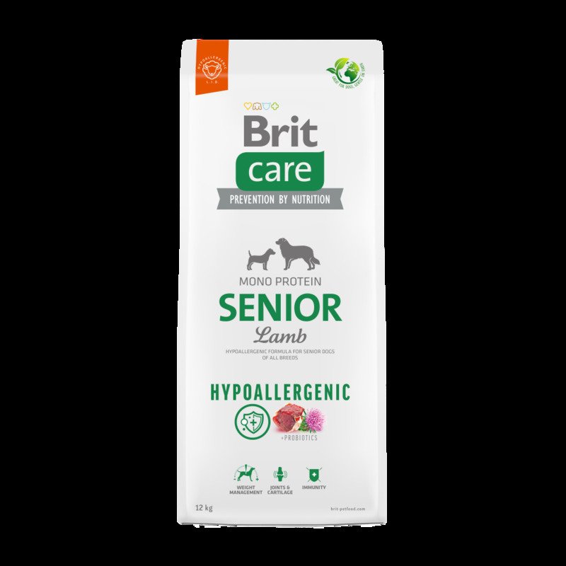 Brit Care Dog Hypoallergenic Senior 12 kg / exp. 10.26