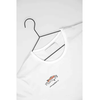 Pánské tričko Aqua Style Tričko Žeru ryby - L - Bílé