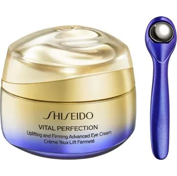 Kosmetika Shiseido Vital Perfection Uplifting and Firming Advanced Eye Cream oční krém zpevňující oční okolí 15 ml