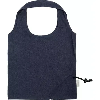 Plážová taška Forpex skládací nákupní taška - tmavě modrá - AP800087-06A