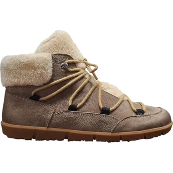 Dámská zimní obuv Wild 017-26023 Dámské celokožené barefoot kotníkové boty stone 39