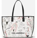 KABELKA KARL LAGERFELD K/KARL SERIES TOTE OFF WHITE