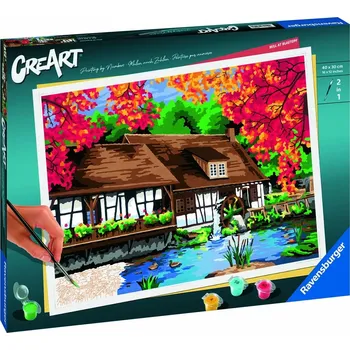 creart premium: mlýn – malování podle čísel