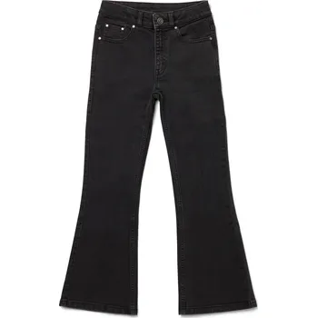 Pánské džíny 708614 - Tchibo - Dětské džíny slim flared – střih »Pia« - pro ženy - vel. 164 - barva: černá