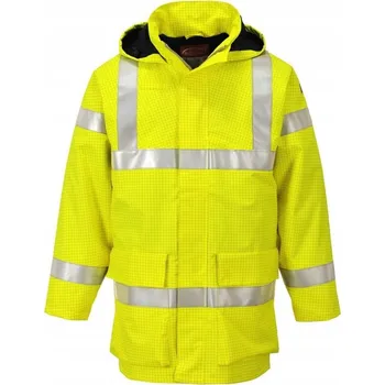 Moto bunda Výstražná nepromokavá bunda Bizflame S S
