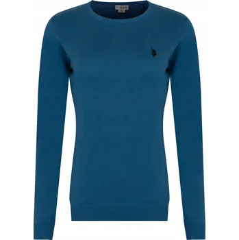 Dámský svetr U.S. POLO ASSN. - DÁMSKÝ SVETR - SERA 373 66470 52226 138 svetr s kulatým výstřihem