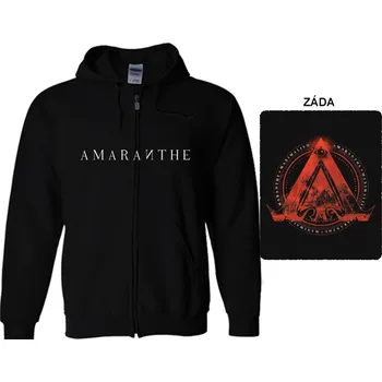 Pánská mikina Amaranthe - mikina s kapucí a zipem 3