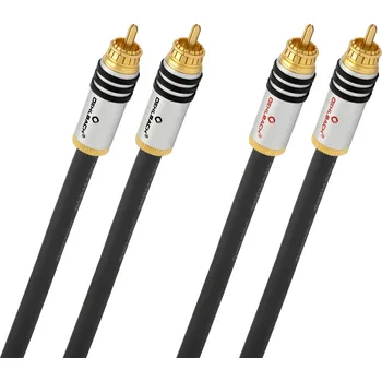 Audio kabel Oehlbach NF14 Master set RCA 0,5m Varianta: vystavený pár