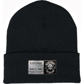 Čepice Kulich BLACK HEART LOGO SKULL
