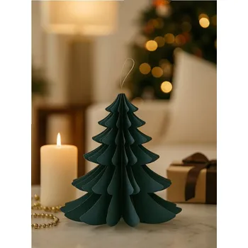 Vánoční dekorace Sinsay - Vánoční dekorace ve tvaru stromečku - modrá - 206GN-55X - 206GN-55X-ONE