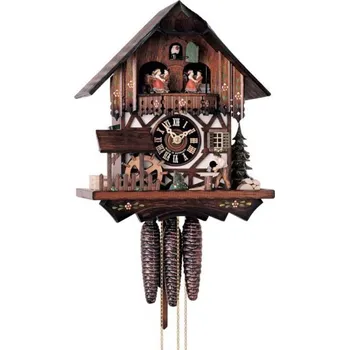 Hodiny K678T - Ručně řezané kukačky Hönes s jednodením strojkem