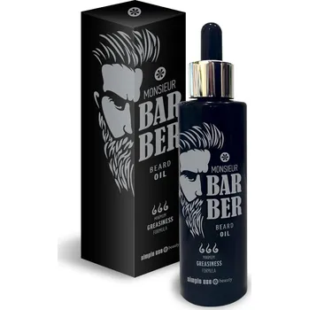 Péče o vousy simple use Olej na vousy Monsieur Barber - 50ml